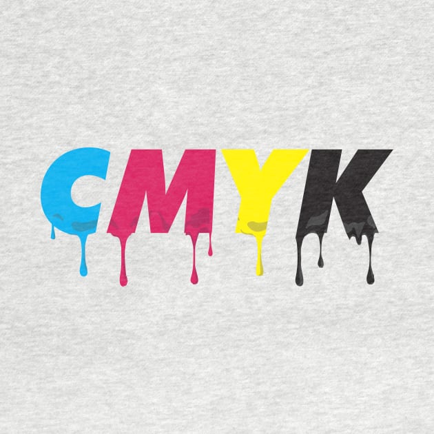 CMYK Drip by Mercado Graphic Design